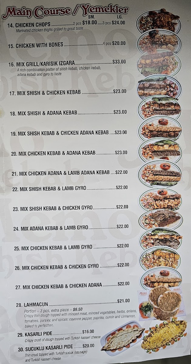 Memo Shish Kebab Menu - Image 5