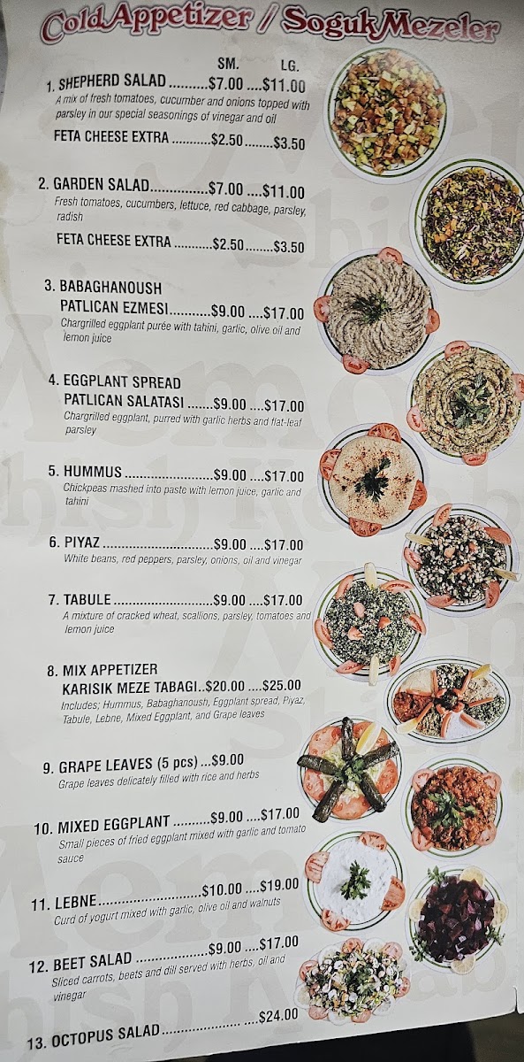 Memo Shish Kebab Menu - Image 6